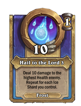 Hail to the Lord 3