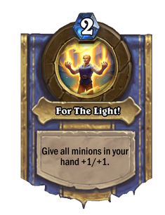 For The Light!