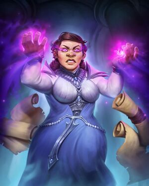 Voidtouched Attendant, full art