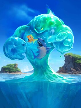 Water Elemental, full art