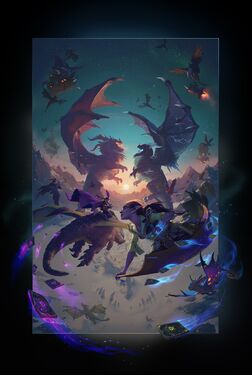Descent of Dragons, key art