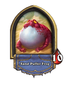 Sand Puffer Frog