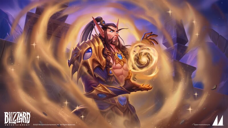 Stepfather Lor'themar - New Hearthstone Wiki