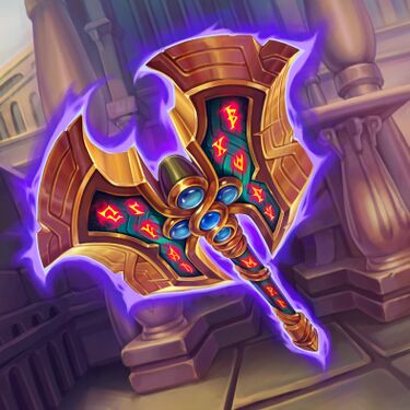 Runic Axe, full art