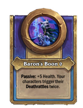 Baron's Boon {0}
