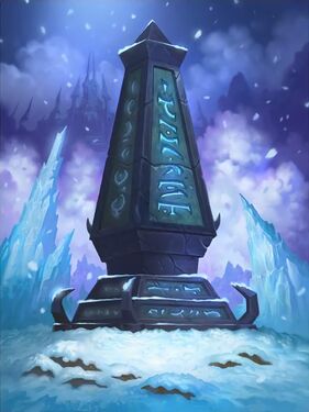 Icecrown Obelisk, full art