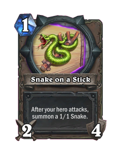Snake on a Stick