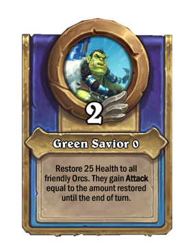 Green Savior {0}