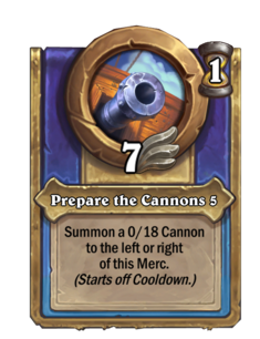 Prepare the Cannons {0}