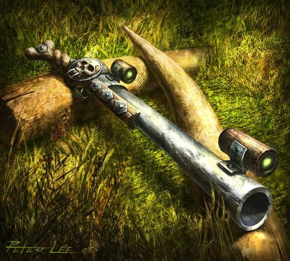 Huntsman's Rifle 1, full art