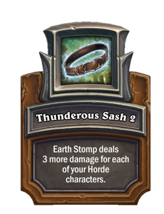 Thunderous Sash 2