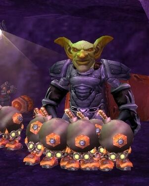 Dr. Boom and his Boom Bots, in World of Warcraft