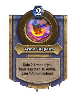 Armor Repairs