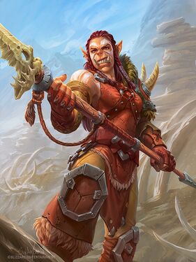 Barrens Brawler, full art