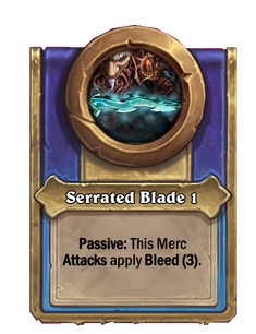 Serrated Blade {0}