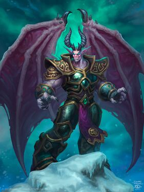 Despicable Dreadlord, full art
