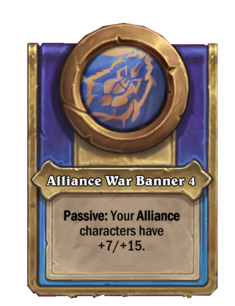 Alliance War Banner 4