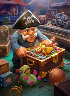 Treasure Distributor, full art