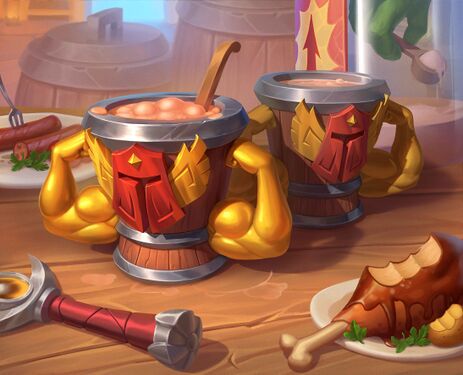 Cup o' Muscle, full art