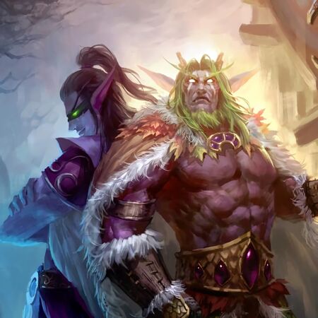 Illidan and Malfurion