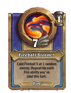 Fireball Storm {0}