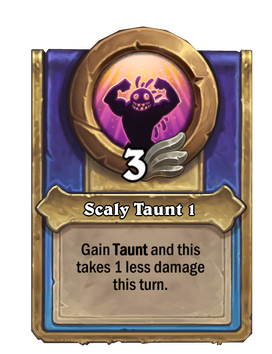 Scaly Taunt 1