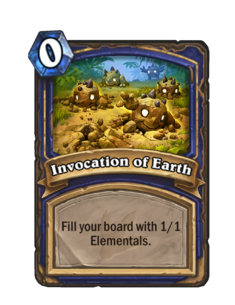 Invocation of Earth